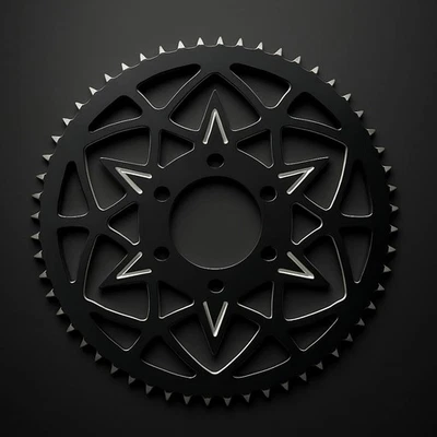 Piñón de acrobacias trasero para Kawasaki ZX6R, 636. 60T Foto 1 de 4