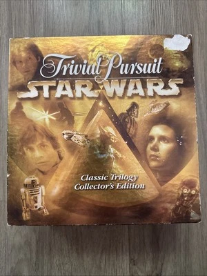 Vintage 1997 Star Wars Trivial Pursuit Board Game Collectors Edition Complete - Image 1 of 4