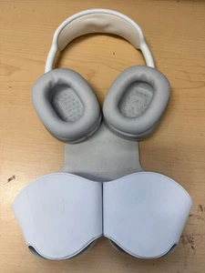 Apple AirPods Max A2096 Wireless O-Ear Headset - White Silver Read Description - Picture 1 of 3