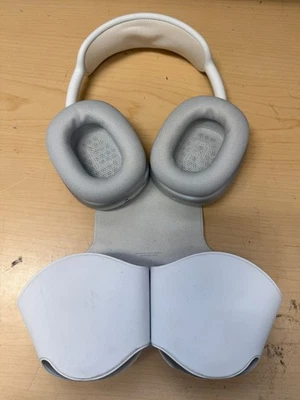 Apple AirPods Max A2096 Wireless O-Ear Headset - White Silver Read Description - Image 1 of 3
