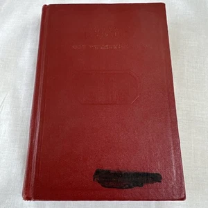 1975 LDS Hymns Vintage Book Red Cloth Thirty-Fourth Printing Deseret Gold Gilt - Picture 1 of 18