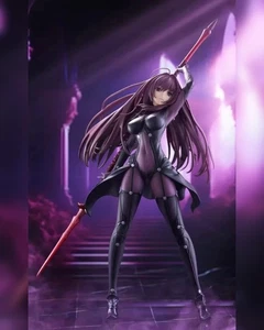 Scathach Lancer Fate Grand Order Figure 24CM Anime PVC Model Battle Pose - Bild 1 von 10