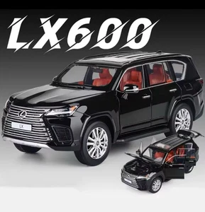 1:32 Lexus LX600 SUV Alloy Luxy Car Model Diecasts Metal Black - Picture 1 of 1