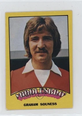 1974-75 A&BC Footballers Graeme Souness (Name Misspelled as Graham) #80 - Image 1 of 2