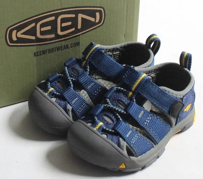 KEEN Toddler Size 5 Newport H2 Blue Depths/Gargoyle Sandals Shoes 1021492 - Image 1 of 4