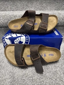 Nuevo Birkenstock Arizona BS Habana 40 EU Calce Regular Plantilla Suave EE. UU. Para mujeres 9 - Imagen 1 de 15