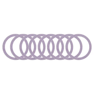 8Pcs магнитные наклейки кольцо, металлический блеск магнитный адаптер кольцо, розовый - Изображение 1 из 4