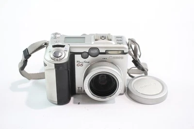 Canon Powershot G6 Digital Compact Camera Working w/ Canon Zoom Lens - Image 1 of 4