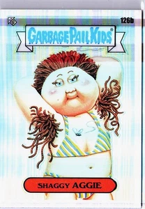 2021 Topps Chrome Garbage Pail Kids Original Series 4 #126b Shaggy Aggie - Picture 1 of 2