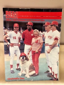 Reds Express Official 1986 Publication Of The Cincinnati Reds Pete Rose, VG - Picture 1 of 24