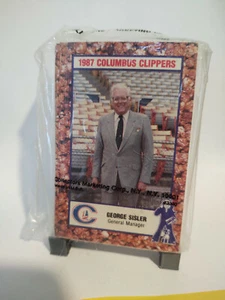 1987 Minor Leage Baseball Set - Cracker Jack Columbus Clippers 25/25 Police - Picture 1 of 2