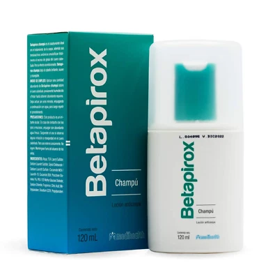 Champú Betapirox 120 ml Foto 1 de 4