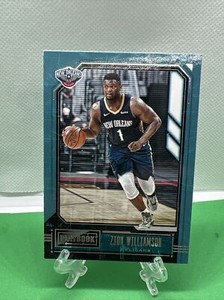 ZION WILLIAMSON 2020-21 Panini Chronicles PLAYBOOK - TEAL #181