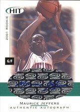 2001 SAGE HIT Autographs #A7 Maurice Jeffers