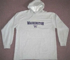 WASHINGTON HUSKIES KAPUZENSWEATSHIRT FOOTBALL NCAA XL XLARGE - Bild 1 von 1