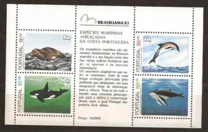 [60] Portugal 1983, Block postfrisch**, Meeresarten, Wildtiere, Fische - Bild 1 von 1