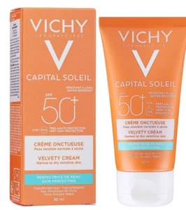 Vichy Capital (Ideal) Soleil Velvety Face Sun Cream SPF 50+ 50ml - Picture 1 of 1