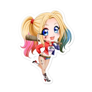 Harley Quinn Sticker Vinyl jdm drift scary halloween decor horror - Picture 1 of 4