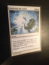 Mtg magic coldsnap sunscour (French abolition of the sun) (nm)