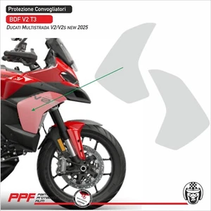 Protezione Convogliatore PPF DUCATI MULTISTRADA V2 e V2s 2025 Lucido BDF V2 T3 - Picture 1 of 1