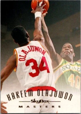 1994-95 SkyBox E-Motion #116 Hakeem Olajuwon - Image 1 of 2