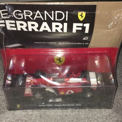 Ferrari F2002 - Rubens Barrichello- 2002- 1/24-N.10- Le Grandi Ferrari - Immagine 1 di 3