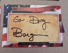 Doug BurgumGov SD 2024President Candidate Autographed Outstanding American Card