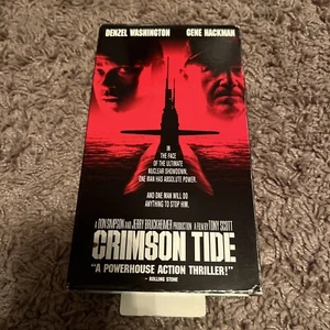 Crimson Tide (VHS) 1995 Denzil Washington/Gene Hackman - Picture 1 of 12