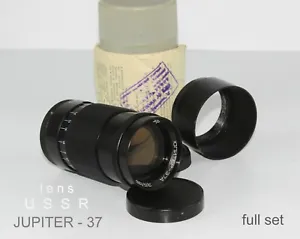  JUPITER - 37 A  Telephoto Lens  3,5/135  Mount M42 Copy Sonnar - Picture 1 of 9