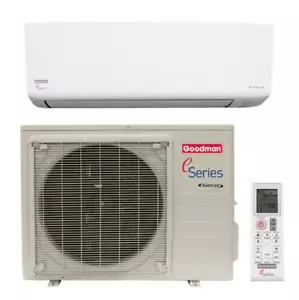 9,000 BTU 18 SEER2 Goodman E Series Mini Split Single Zone A/C Heat Pump RXNG09 - Picture 1 of 10