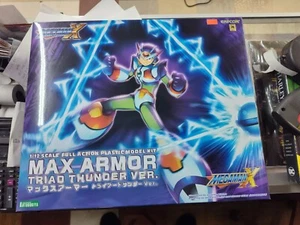 Kotobukiya MegaMan X Max Armor Triad Thunder Never Opened (RockMan X) Model Kit - Picture 1 of 5