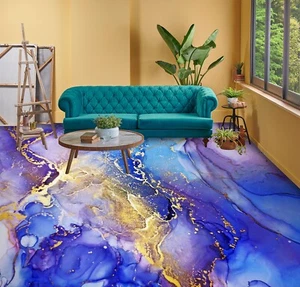 3D Lila Textur H946 Fußboden Wandbild Fototapete Tapete Familie Honey 2023 - Picture 1 of 5