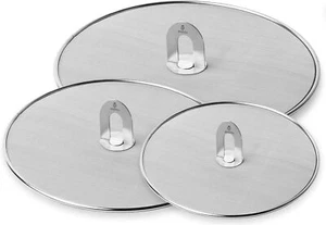 Grease splatter screen for Frying Pan Fine Mesh Skillet Lid 3 Set 10+11.5+13 - Picture 1 of 2