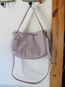 Borsa a tracolla Hobo International Vale Style pelle malva pallida nuova con etichetta - Foto 1 di 7