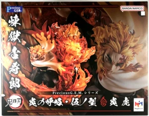 Kimetsu Yaiba Demon Slayer Precious G.E.M. Action Figure Statue Kyojuro Rengoku - Picture 1 of 5
