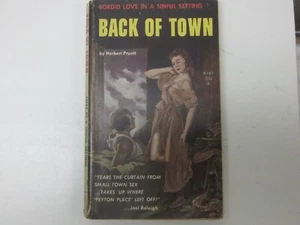 Back Of Town-paperback by Herbert Pruett,1958,Beacon Publishing - Picture 1 of 8