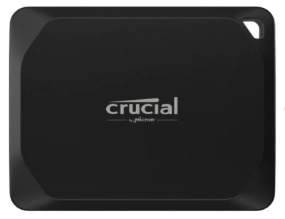 Crucial X10 Pro PORTABLE 4 TB ext SSD Festplatte CT4000X10PROSSD902 USB-C scwarz - Bild 1 von 2
