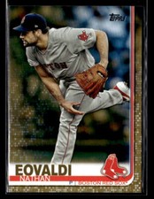 Nathan Eovaldi #'d /2019 - 2019 Topps Update Gold #US282 Boston Red Sox