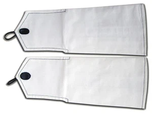 Byakuya Kuchiki Cosplay Halloween Costume Accessorio 6a Divisione Capitano Guanti - Foto 1 di 1