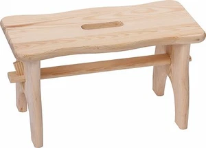 Fußbank Fußstuhl Bänkchen Hocker Tritt Schemel Holz Bank Holzbank Holztritt NEU - Bild 1 von 1