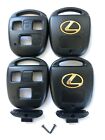  2 For Lexus Remote Key Fob Uncut Blade Shell Case Fix Your Broken Remote 