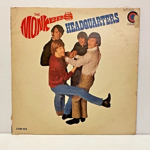 The Monkeys Vinyl LP HeadQuarters 1967 Mono EX/VG - Picture 1 of 3