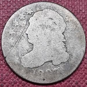 1827 Capped Bust Dime 10c Circulated #74491