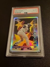 1996 Topps Chrome Tony Gwynn Star Power Refractor PSA 8 San Diego Padres #1