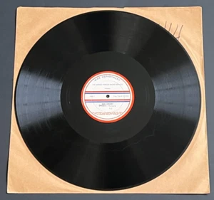 RARE SALLY SWEETLAND 16" RADIO SHOW TRANSCRIPION DISC FROM 1944 ANDY RUSSELL - Picture 1 of 5