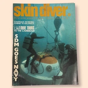 1973 Skin Diver Magazine Juli 1973 - Cousteau’s Journey To The Galapagos - Bild 1 von 5