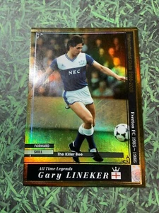 Panini WCCF 2008-09 Gary Lineker ATLE Legend England Everton Refractor card - Picture 1 of 2