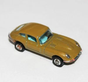 Vintage Playart E Typ Jaguar Spielzeugauto grün 2x2 Sport Coupé Hongkong Druckguss - Bild 1 von 5