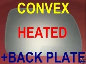 Chrysler Voyager 1991-95 Espejo Calefactado Convexo +placa de respaldo Derecho O - Picture 1 of 1