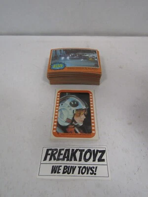 1977 Star Wars Trading Cards Series 5 completo 11 adesivos e 66 cartas - Imagem 1 de 4